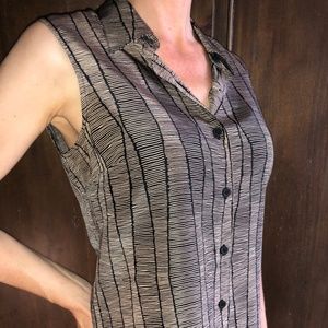 Anne Klein - Sleeveless Boutique Blouse (Size S)